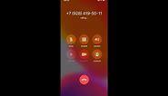 iPhone 11 incoming call (screen video)