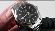 Pre-Owned Omega Seamaster Aqua Terra 15,000 Gauss 231.12.42.21.01.001 Luxury Watch Review