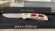 Benchmade 486-201 SAIBU Limited Edition Gold Class | Rare Benchmade Knife 1 of 250! |