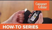 Consumer Cellular Envoy: Removing and Inserting the SIM Card (8 of 8) | Consumer Cellular
