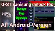 G-ST Samsung Unlock Tool V5 5 2022-23｜Samsung A20 Frp Reset G-ST Unlock Tool｜Samsung FRP Reset Tool