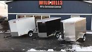 4x6 enclosed trailer on sale at Wild Bill's $1195.00
