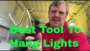 How To Make Your Own Tool To Hang Christmas Lights On A BIG Tree