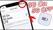 How To Enable 5G On iPhone 12 - How To Disable 5G On iPhone 12 Pro