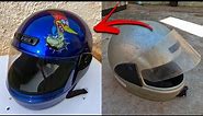 OLD HELMET RESTORATION / motorcycle helmet restoration