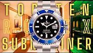 Top 10 Rolex Submariner Watches