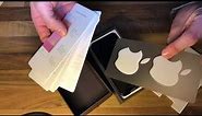 Apple iPhone 8 256GB Space Gray unboxing and instructions