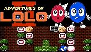 Adventures of Lolo II (FC · Famicom) version | full game completion session 🎮