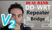 How to Setup DD-WRT Dual-Band Repeater Bridge (Extend the Range of WiFi)