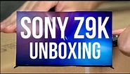 Sony Z9K Series Mini LED Unboxing and First Impressions