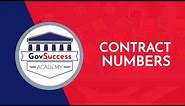How To Read U.S. Federal Government Contract Numbers | GovSuccess