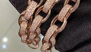 Rose gold diamond chain and bracelet 🔥🔥 - Majorleaguejewelers