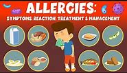 Allergies: Symptoms, Reaction, Treatment & Management - Video for Kids