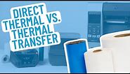 Direct Thermal Labels vs Thermal Transfer Labels | Smith Corona Labels