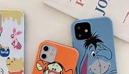 iFiLOVE for iPhone 13 Pro Eeyore Case, Girls Boys Kids Women Cute Cartoon Character Slim Soft Matte Protective Case Cover for iPhone 13 Pro (Blue)