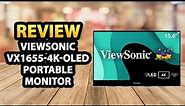 ViewSonic VX1655-4K-OLED 15.6" 4K UHD Portable Monitor ✅ Review