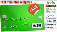 How to get a FREE Virtual Card for Trials - VISA Card for Trial Subscription