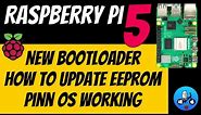 New Beta bootloader. How to update the eeprom. Pinn OS Raspberry Pi 5