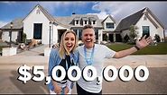5 Million Dollar House Tour! 2021 Home Trends | Ellie and Jared