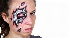 Robot / Terminator Makeup Tutorial
