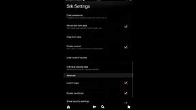 Kindle Fire Guide: Silk Browser Settings Overview