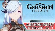 Archon Quest “Interlude Chapter - Act 1 - The Crane Returns on the Wind” - Genshin Impact