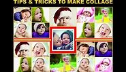 how to create innovative baby collage tips & tricks Coreldraw tutorials