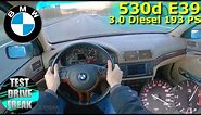 2003 BMW 530d E39 Automatic 193 PS TOP SPEED AUTOBAHN DRIVE POV