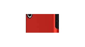 Incipio DualPro Dual Layer Case for iPhone Xs Max (6.5") with Hybrid Shock-Absorbing Drop Protection - Iridescent Red/Black