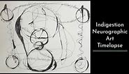 Indigestion - Neurographic Art - Timelapse