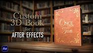 3D Book & Fairy Tale Storybook Animation - After Effects