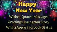 The Best New Year Wishes, Quotes, Messages,Status, Greetings for Friends, Family, Relatives
