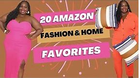 Amazon Plus Size Clothing Haul And Home Decor Haul