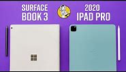 Surface Book 3 -vs- 2020 iPad Pro