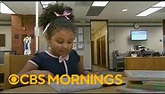 4-year-old girl reads more than 1,000 books