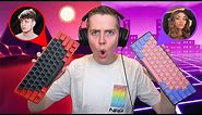 Testing NRG Clix vs Sommerset's NEW Keyboard In Fortnite!