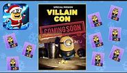 Despicable me Minion rush Villian-Fan Stuart minion & VILLAIN CON special mission SOON !!!