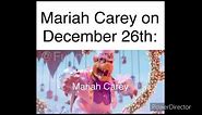 Mariah Carey Christmas Meme