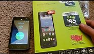 Unboxing The $5 Alcatel OneTouch Pop Nova From Walmart