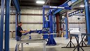 Hydraulic and Pneumatic Powered Industrial Manipulator Arms