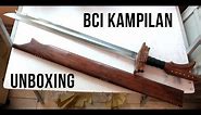 Kampilan Filipino Sword Unboxing and First Impressions (Blade Culture International)