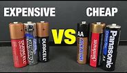 Expensive Batteries vs Cheap Batteries!