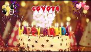 COYOTE Happy Birthday Song – Happy Birthday to You