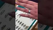 Wedding Ring Widths Shown on the Finger