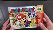 MARIO PARTY (N64) UNBOXING AND REVIEW [4K HD]