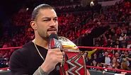 Reigns announces his battle with leukemia has returned