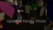 Queen Aleena Meets Multiverse Sonic at Home (feat. Modern Sonic, Sonia, Manic, & ???) - VRChat