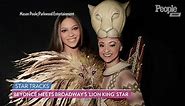 Beyoncé Meets Broadway's 'Lion King' Star Ahead of Her Debut as Nala in Disney Remake