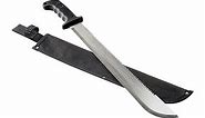18 in. Machete with Serrated Blade