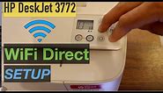 HP DeskJet 3772 WiFi Direct wireless Setup, Direct Wireless setup Review.